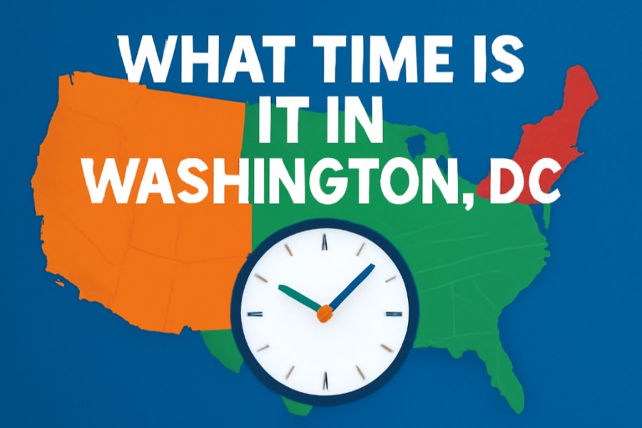 What Time Is It in Washington DC Right Now