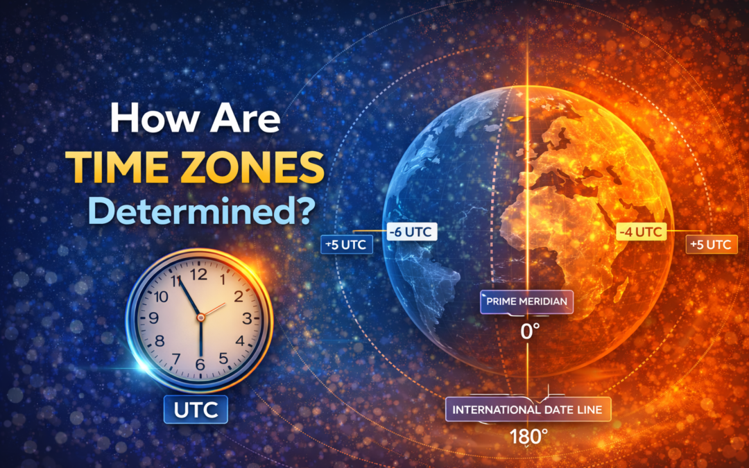 how are time zones determined